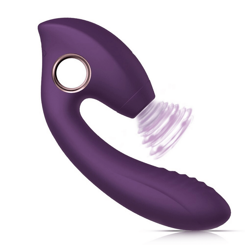 Powerful Suction Vibrators / 2 in 1 Sex Toys for G-spot and Clitoral Stimulation - EVE's SECRETS