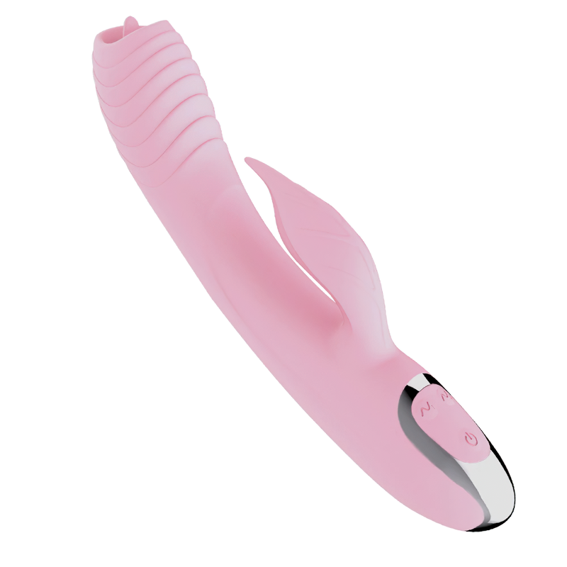Nipple Clitoris Stimulator For Women / Vibrating G-Spot Dildo / Female Vaginal Masturbator - EVE's SECRETS