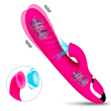 Nipple Clitoris Stimulator For Women / Vibrating G-Spot Dildo / Female Vaginal Masturbator - EVE's SECRETS