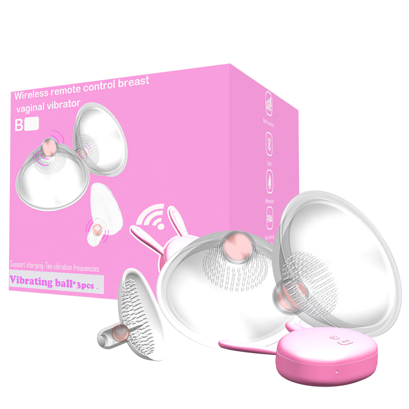 Nipple Massage Breast Vibrator / Licking Clitoris Stimulator For Women - EVE's SECRETS