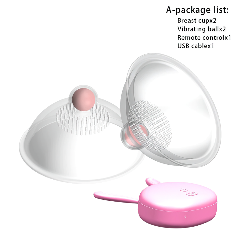 Nipple Massage Breast Vibrator / Licking Clitoris Stimulator For Women - EVE's SECRETS