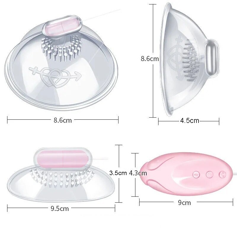 Nipple Suckers With Tongue for Women / Female Massagers / Sex Toys for Breast and Vagina Stimulation - EVE's SECRETS