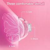 Nipple Suckers With Tongue for Women / Female Pussy Massage / Sex Toy for Breast Masturbation - EVE's SECRETS