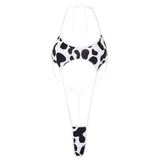 One-Piece Sexy G-String Female Swimwear / Mini Bikini Lingerie Halter Bodysuit Underwear - EVE's SECRETS