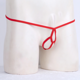 Open Butt T-Back Crotchless Panties / Men's Lingerie Sissy Underwear with Penis Hole - EVE's SECRETS