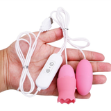 Oral Clitoris Stimulation Licking Vibrator / Egg Tongue G-spot Massage Vibrators / Female Sex Toys - EVE's SECRETS
