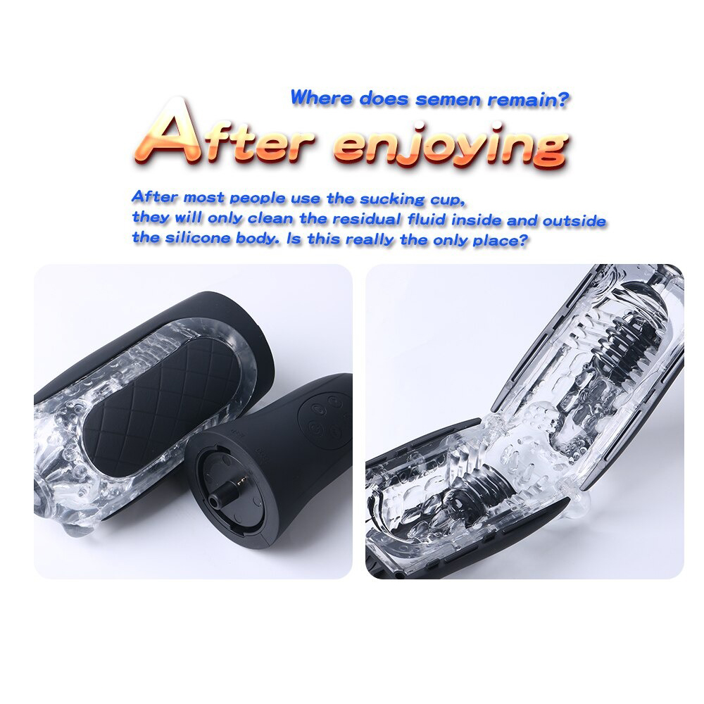Oral Sex Male Masturbator / Blowjob Automatic Vibrating / Adult Sex Toy for Men - EVE's SECRETS