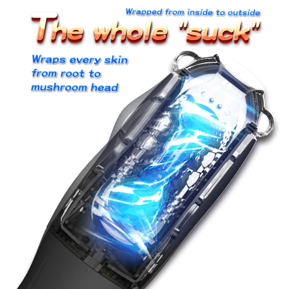Oral Sex Male Masturbator / Blowjob Automatic Vibrating / Adult Sex Toy for Men - EVE's SECRETS
