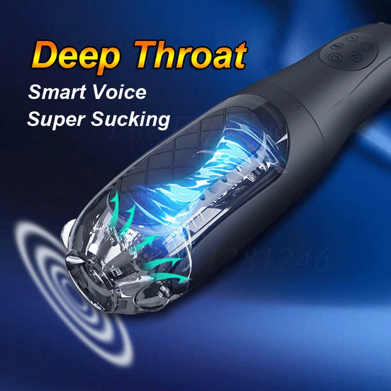 Oral Sex Male Masturbator / Blowjob Automatic Vibrating / Adult Sex Toy for Men - EVE's SECRETS