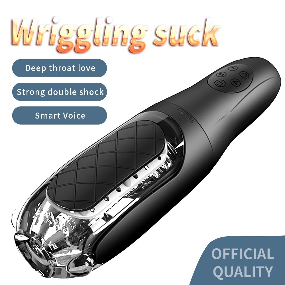 Oral Sex Male Masturbator / Blowjob Automatic Vibrating / Adult Sex Toy for Men - EVE's SECRETS