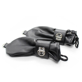 Patent Leather Handcuffs for Sex Game / BDSM Adult Gloves for Flirting - EVE's SECRETS