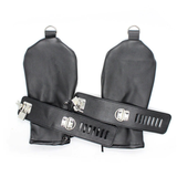 Patent Leather Handcuffs for Sex Game / BDSM Adult Gloves for Flirting - EVE's SECRETS