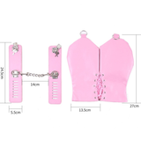 Patent Leather Handcuffs for Sex Game / BDSM Adult Gloves for Flirting - EVE's SECRETS