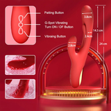 Patting Vibrator for Clitoris / Women's Powerful Stimulator / Female G-Spot Vibrator - EVE's SECRETS