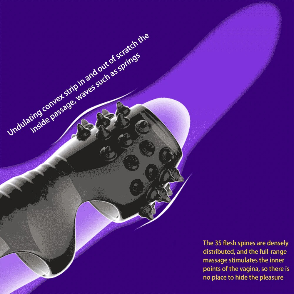Penis Silicone Extender for Men / Erection Erotic Sex Toy / Adult Enlargement Glans Cover - EVE's SECRETS