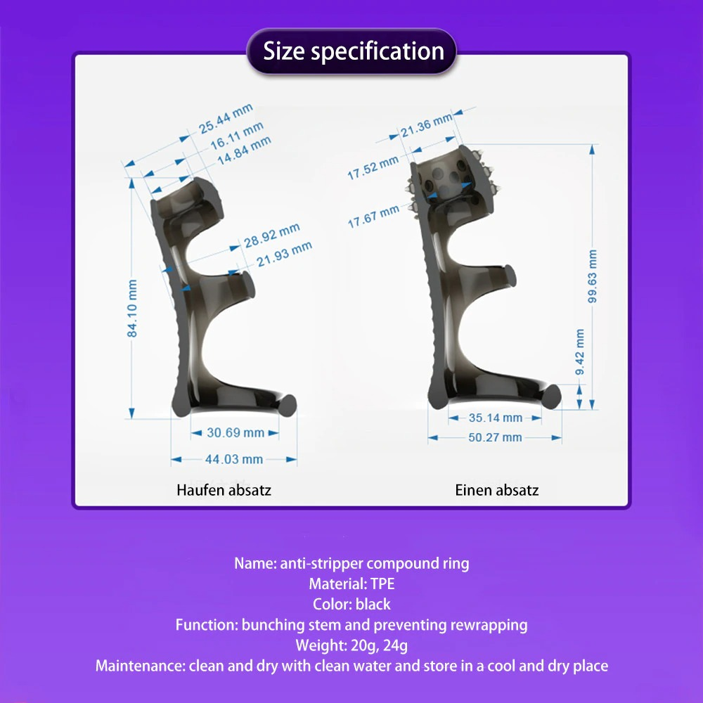 Penis Silicone Extender for Men / Erection Erotic Sex Toy / Adult Enlargement Glans Cover - EVE's SECRETS