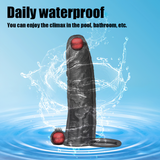 Vibrating Penis Extender with Ring and Clitoral Massage Function / Sex Toy for Men and Couples - EVE's SECRETS