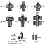 Penis Vibrator Sex Toys For Men / Penis Trainer Glans Vibrator Ring / Male Dick Masturbate Toys - EVE's SECRETS