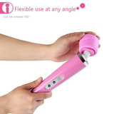Perfect 10-Speed Wand Vibrator for Women / Adult G-Spot Stimulation Massager - EVE's SECRETS