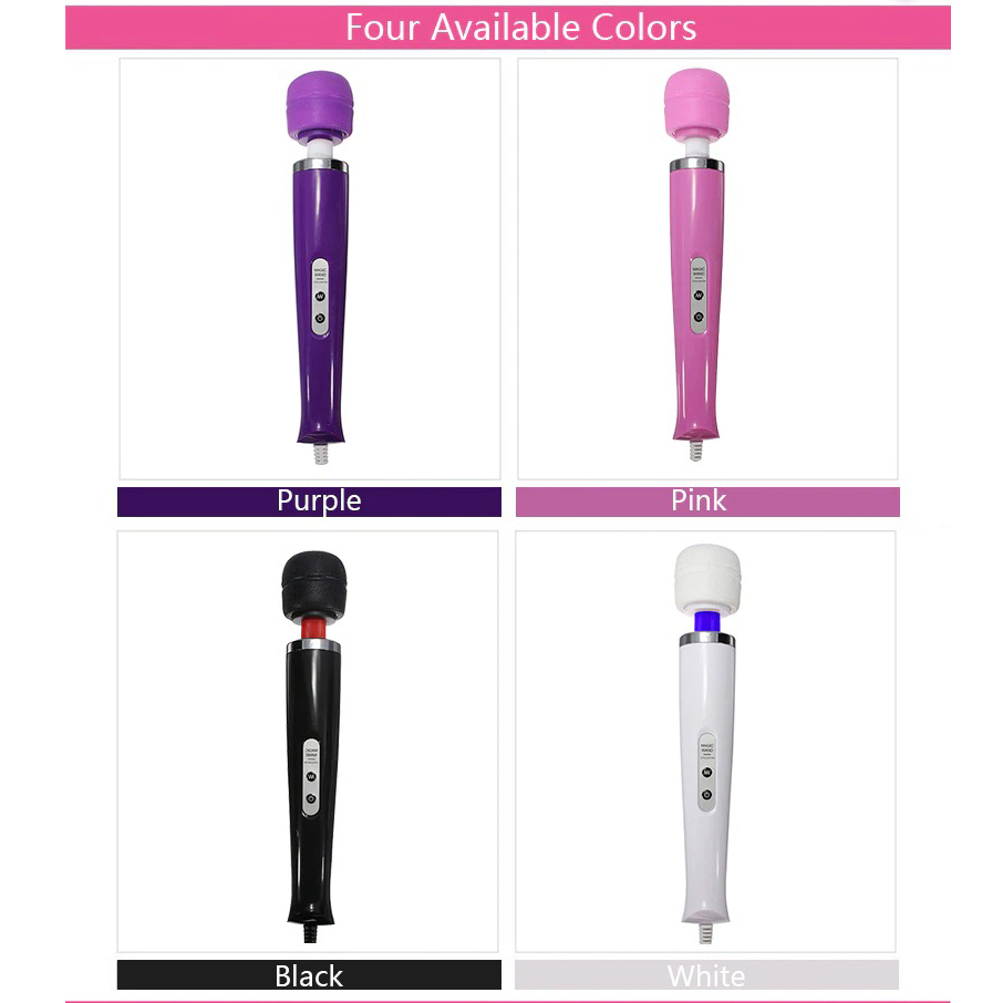Perfect 10-Speed Wand Vibrator for Women / Adult G-Spot Stimulation Massager - EVE's SECRETS