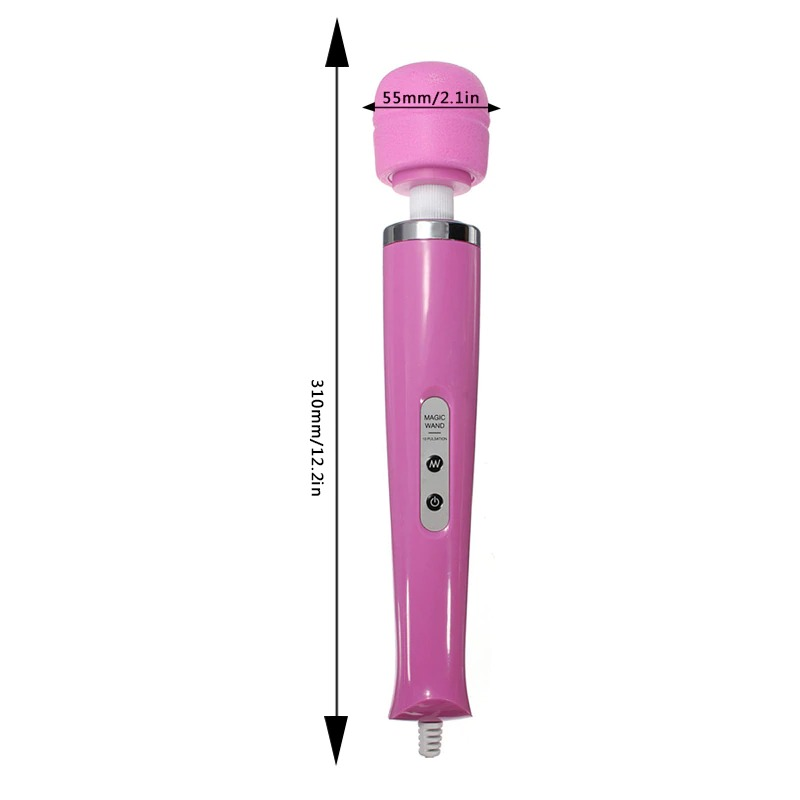 Perfect 10-Speed Wand Vibrator for Women / Adult G-Spot Stimulation Massager - EVE's SECRETS