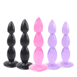 Perles anales en Silicone souple Candiway/gode d'entraînement de Massage de la Prostate/jouets sexuels de Masturbation unisexe