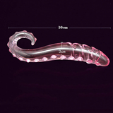 Pink Double Sided Special Glass Dildo / Lesbian G-Spot Anal Plug / Female Sex Toys - EVE's SECRETS