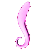 Gode en verre spécial double face rose / prise anale point G lesbienne / jouets sexuels féminins