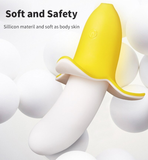 Powerful Banana Vibrator for Ladies / Pulse Retractable Dildo Clitoral Stimulator - EVE's SECRETS