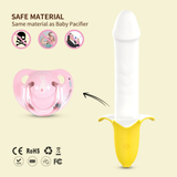 Powerful Banana Vibrator for Ladies / Pulse Retractable Dildo Clitoral Stimulator - EVE's SECRETS