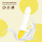 Powerful Banana Vibrator for Ladies / Pulse Retractable Dildo Clitoral Stimulator - EVE's SECRETS