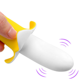 Powerful Banana Vibrator for Ladies / Pulse Retractable Dildo Clitoral Stimulator - EVE's SECRETS