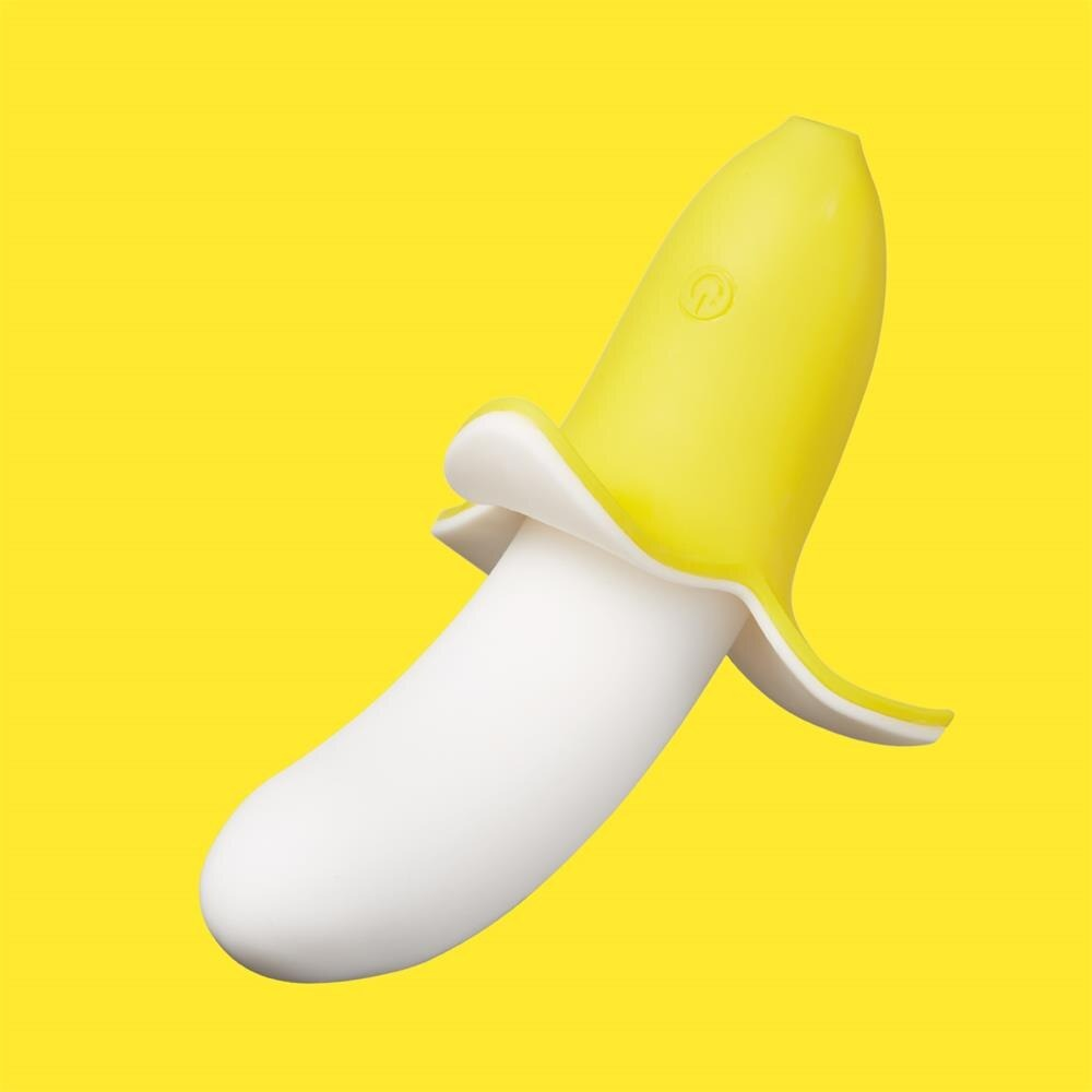 Powerful Banana Vibrator for Ladies / Pulse Retractable Dildo Clitoral Stimulator - EVE's SECRETS