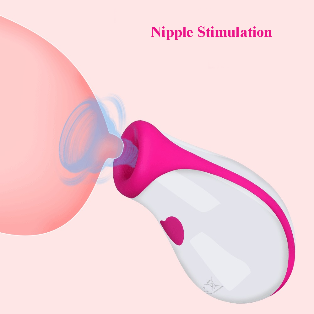 Powerful Clitoral and Nipples Suction Vibrator with Heart Design / Sex Toys for Women - EVE's SECRETS