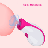Powerful Clitoral and Nipples Suction Vibrator with Heart Design / Sex Toys for Women - EVE's SECRETS