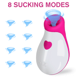 Powerful Clitoral and Nipples Suction Vibrator with Heart Design / Sex Toys for Women - EVE's SECRETS