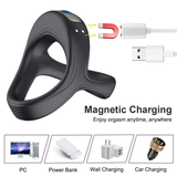 Powerful Cock Ring Vibrator / Men's Penis Cockring for Delay Ejaculation / Sex Toys for Adults - EVE's SECRETS