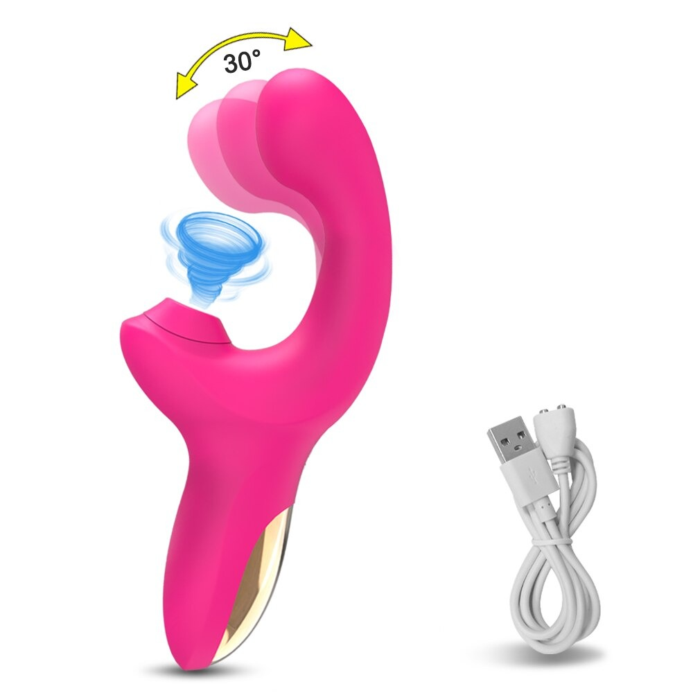 Powerful Dildo Vibrator for Female / Vacuum Clitoris Stimulator / Sex Toy for Womens - EVE's SECRETS