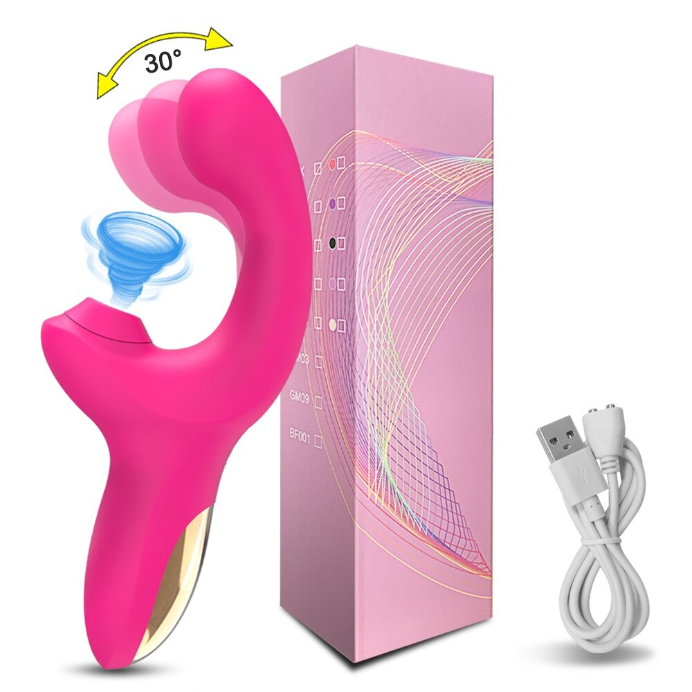 Powerful Dildo Vibrator for Female / Vacuum Clitoris Stimulator / Sex Toy for Womens - EVE's SECRETS