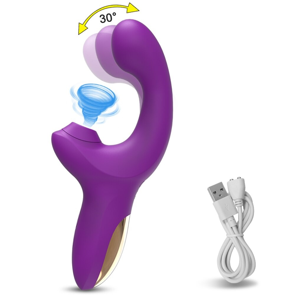 Powerful Dildo Vibrator for Female / Vacuum Clitoris Stimulator / Sex Toy for Womens - EVE's SECRETS