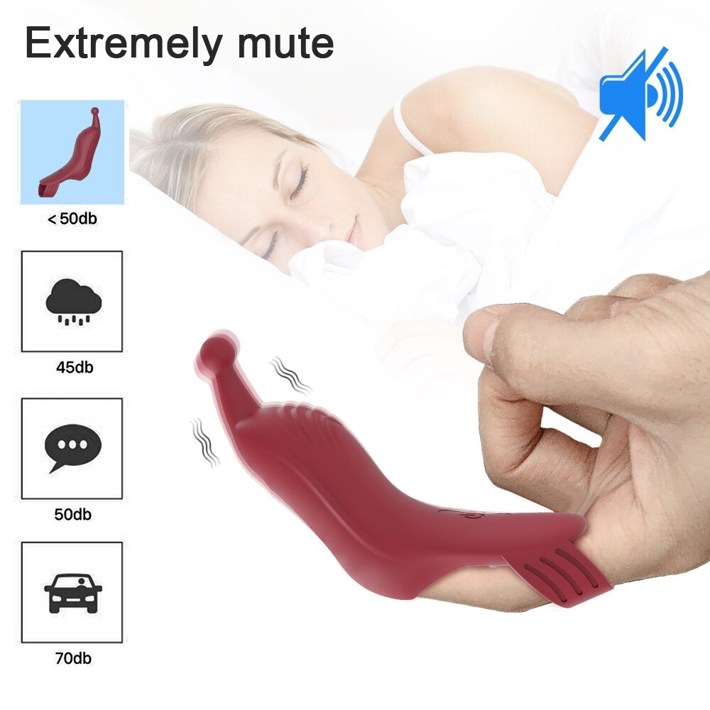 Powerful Finger Vibrator For Women / Female Nipple & Clitoris Stimulator / Sex Toys For Couples - EVE's SECRETS