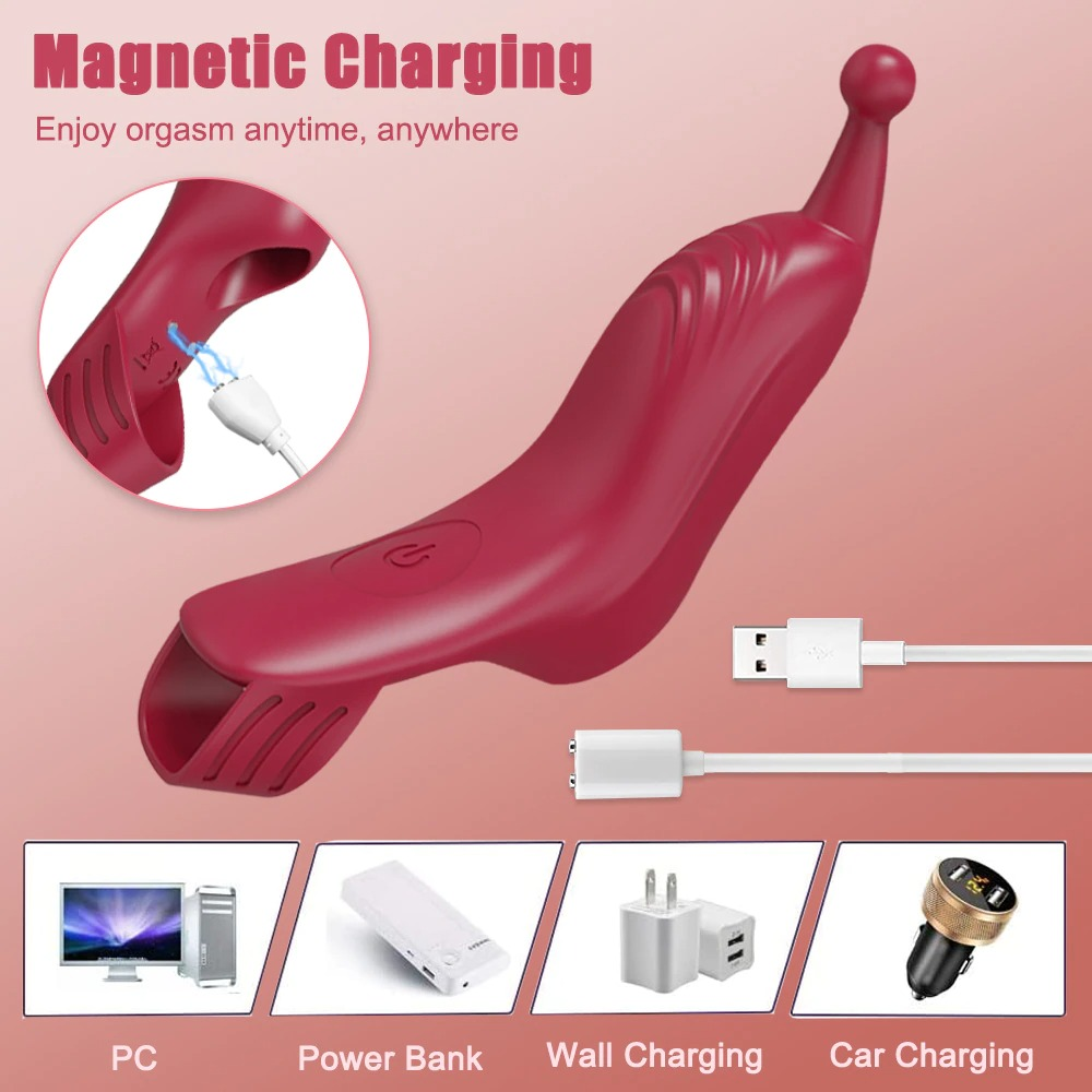 Powerful Finger Vibrator For Women / Female Nipple & Clitoris Stimulator / Sex Toys For Couples - EVE's SECRETS