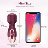 Powerful Mini Wand Vibrator for Women / Clitoral Stimulator / Body Massager - EVE's SECRETS