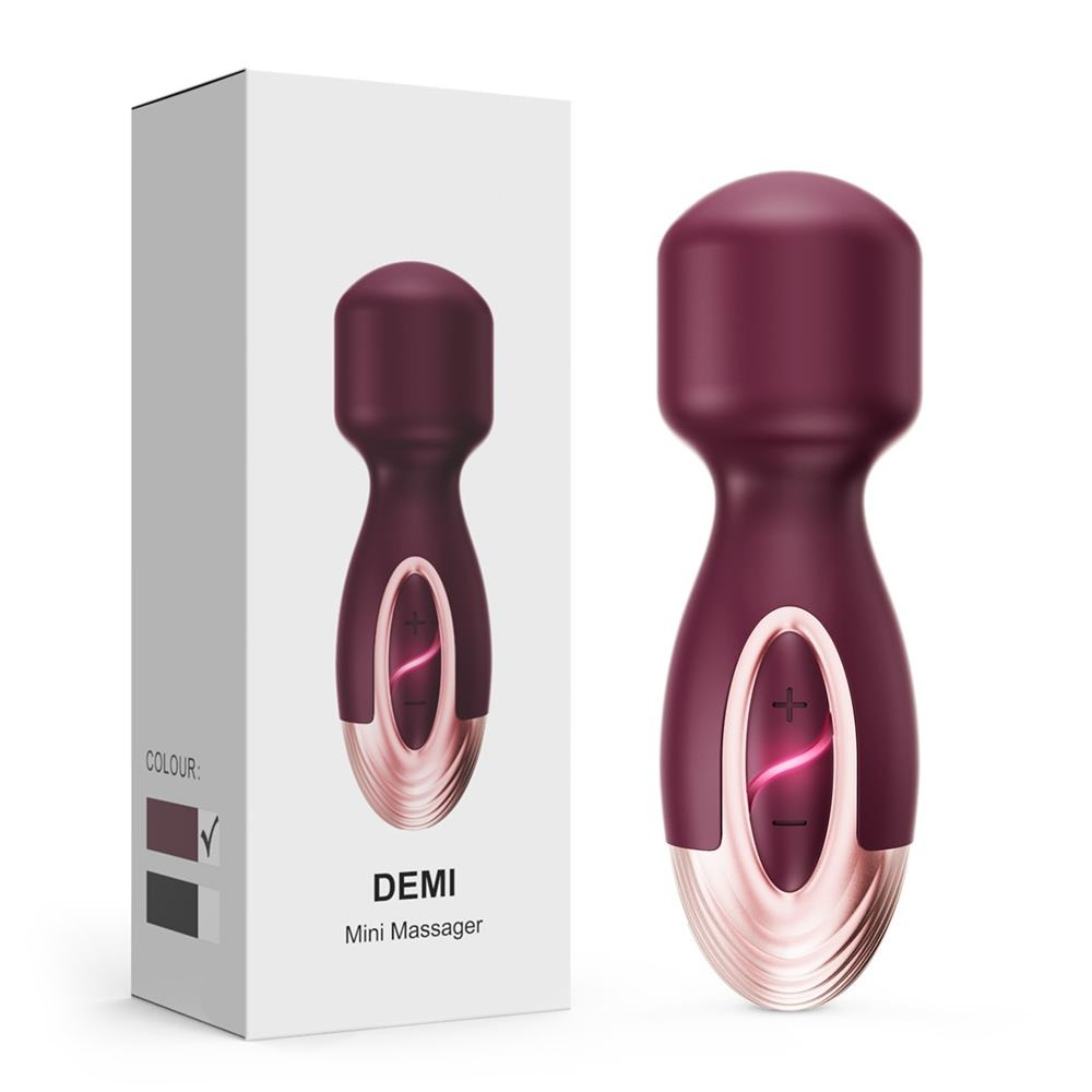 Powerful Mini Wand Vibrator for Women / Clitoral Stimulator / Body Massager - EVE's SECRETS