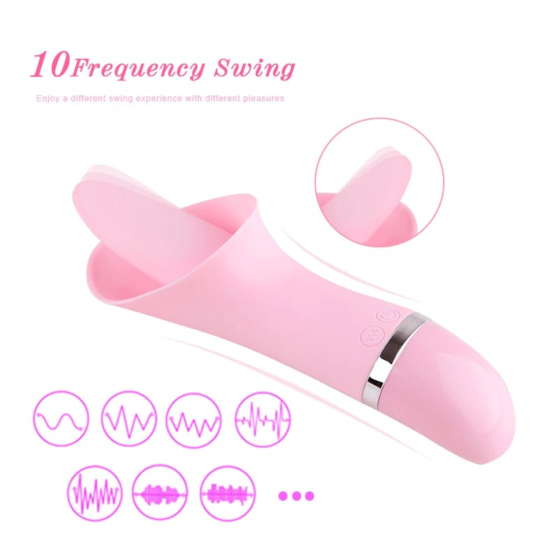 Powerful Tongue Massage Vibrator for Women / G-spot Licking Clitoris Stimulator / Adult Sex Toy - EVE's SECRETS