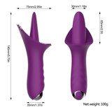 Powerful Tongue Massage Vibrator for Women / G-spot Licking Clitoris Stimulator / Adult Sex Toy - EVE's SECRETS
