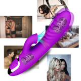 Powerful Vagina Dildo Vibrator / Oral Suction G-Spot Toys For Women - EVE's SECRETS