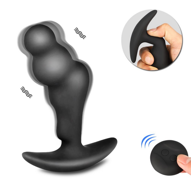 Powerful Vibrating Prostate Massager For Men / Wireless Remote Control Erotic Male Anal Plug - EVE's SECRETS