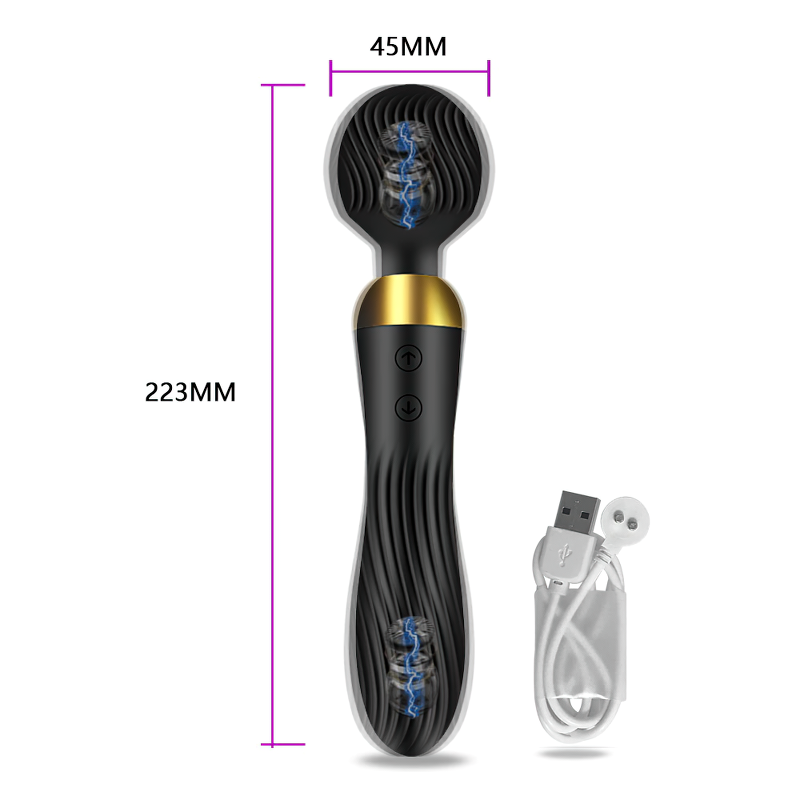 Powerful Women's Dildo Vibrator / G-Spot Wand Sex Toy Massager / Clitoris Stimulate Toy - EVE's SECRETS