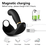 Prostate Massager for Men / Male Butt Vibrator with Cock Ring and Scrotum Pouch / Adult Sex Toys - EVE's SECRETS